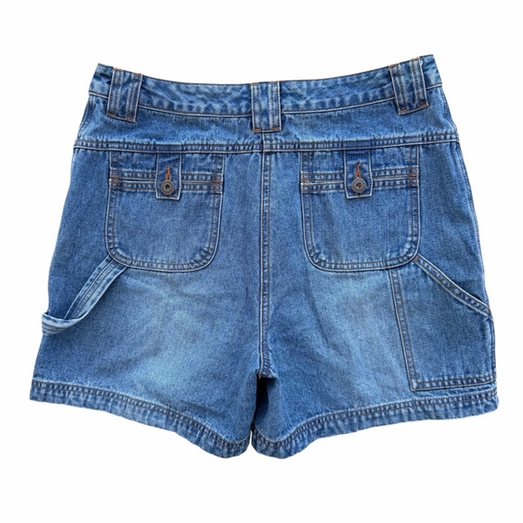 Sonoma Jeans Life+Style High-Rise Denim Carpenter Shorts ~ Women’s 10 - Picture 2 of 5